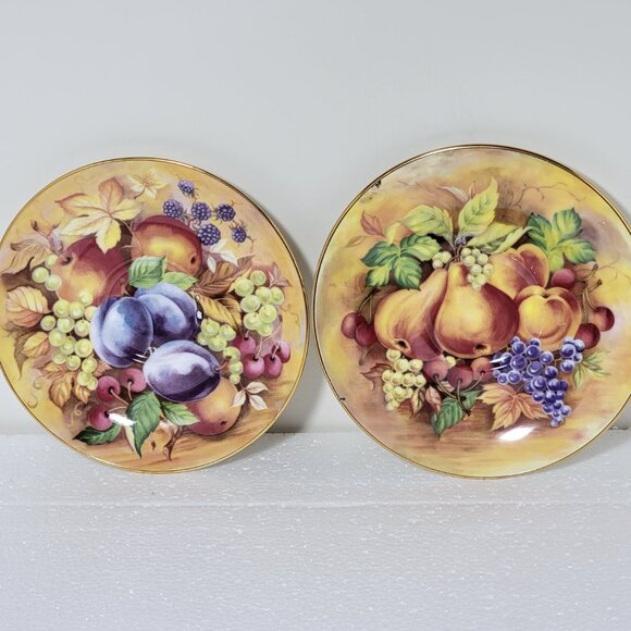 Crown Trent China Limited Fine Bone China Teacups and Saucers Set of 2 - Picture 6 of 8